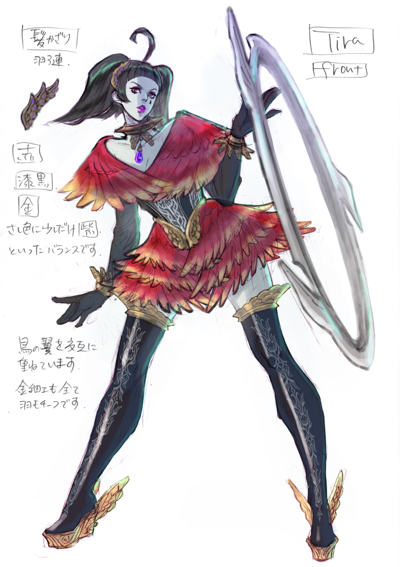 Illustration for article titled Style Alert: Bayonetta's Costume Designer Made These Fetching Soulcalibur V Looks
